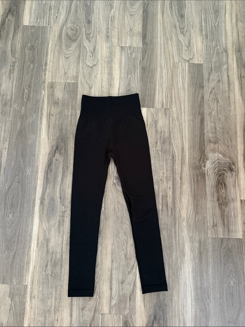 Muk Luks Kids Black High-Waist Leggings